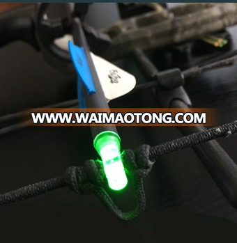 factory price optional colorful Automatically Lighted Nock Compound Bow Led Lighted Arrow Nock