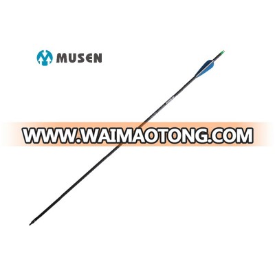 Musen archery MSTJ-80HS carbon arrows with superior and better penetration, durability and accuracy