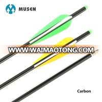 Musen 17/20/ 22inches 8.8mm OD mix carbon crossbow arrow